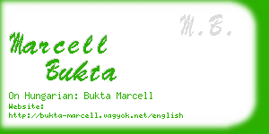 marcell bukta business card